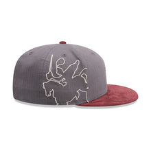 Cargar imagen en el visor de la galería, GORRA NEW ERA  GRIS PLANA CTTN 5950
