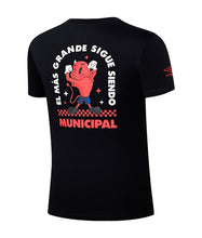 Cargar imagen en el visor de la galería, PLAYERA NEGRA FLAMITA
